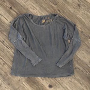 RVCA grey long sleeve shirt